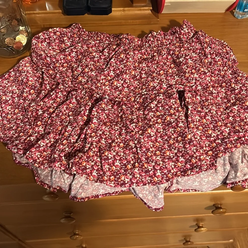 Floral Ruffle Skirt - Picture 2 of 3